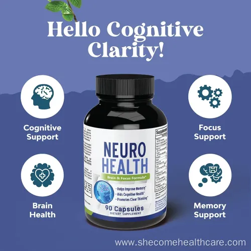 Private Label OEM Neuro Health Brain Capsule Focus Formula for Help Improve Memory Aids Cognitive Health

**Title:** Neuro Health Brain Capsule for Improved Memory and Cognitive Function